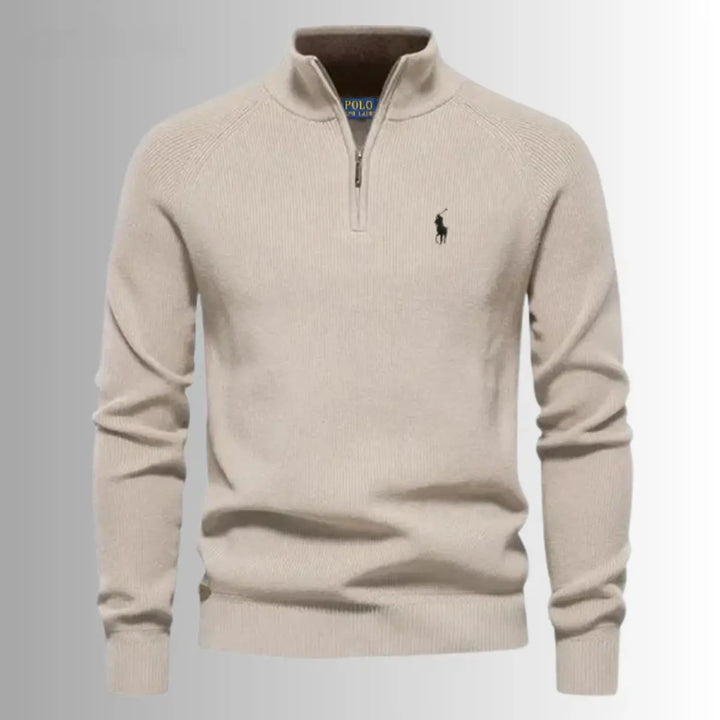 The Prestige Package (Sweater + Minimalist Watch + Classic Sunglasses)