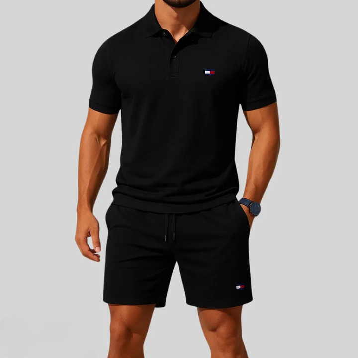 Męski Zestaw Estivo – Polo i Szorty