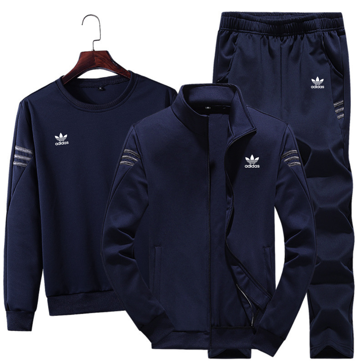 Męski Strój Sportowy Casual w 3 Częściach