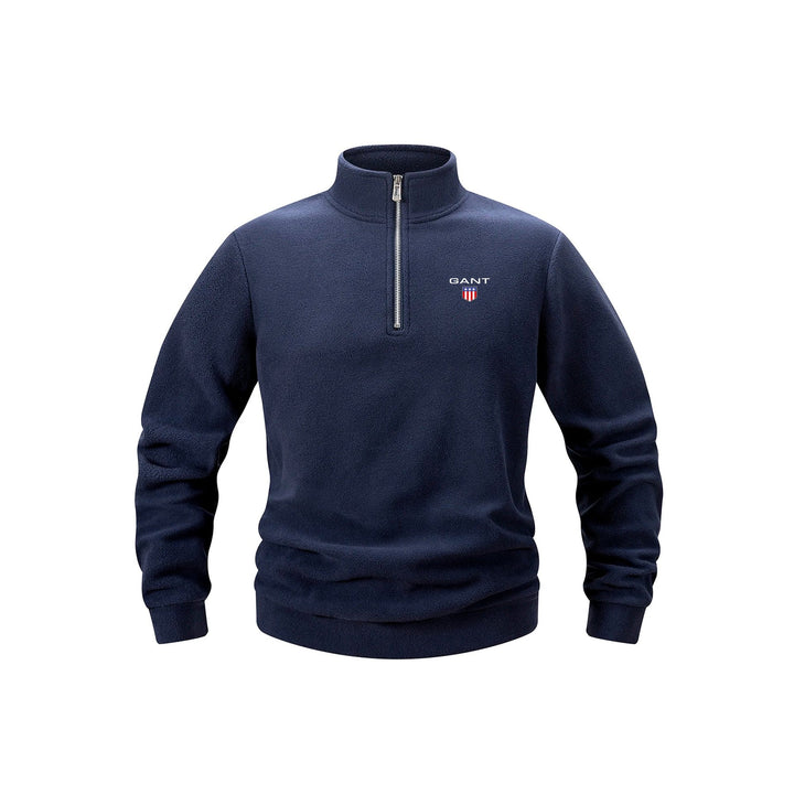 Sweter GA z polaru z zamkiem na pół