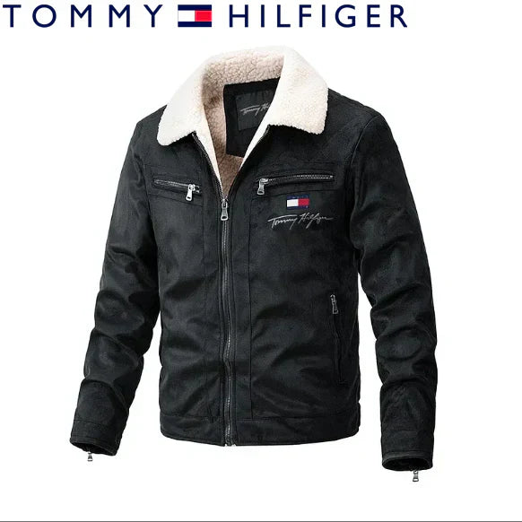 Winter jacket with fur collar