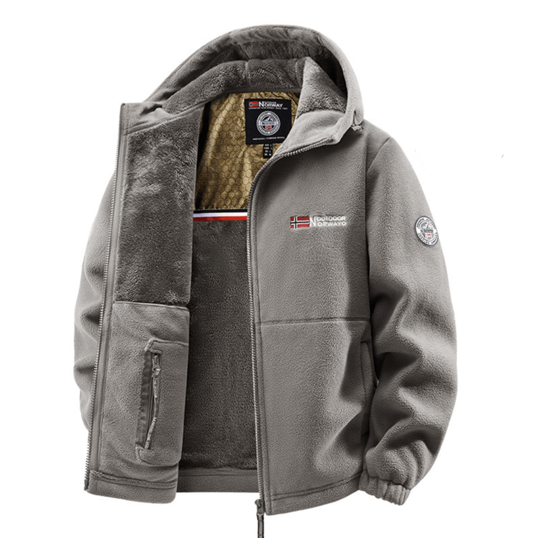 Kurtka Fleece Termiczna z Kapturem