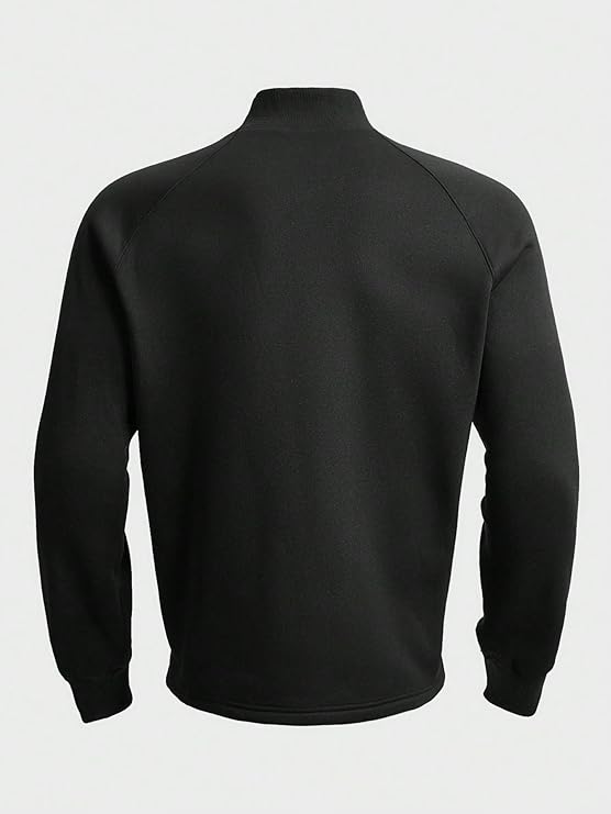 Sweter z Bawełny z Pół-Zipem