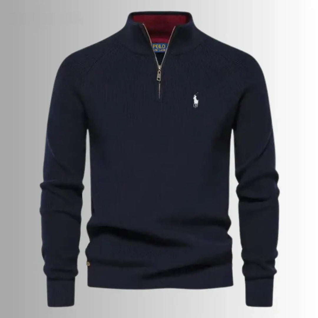 The Prestige Package (Sweater + Minimalist Watch + Classic Sunglasses)