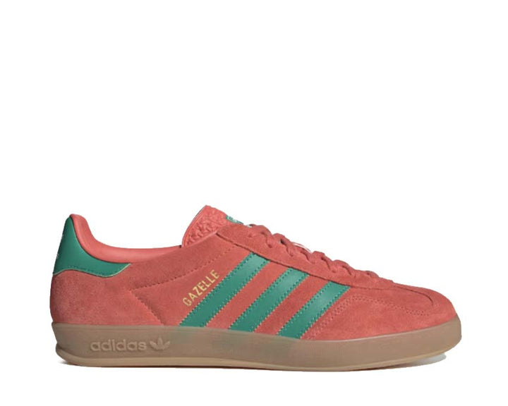 Czerwone skórzane buty do gimnastyki halowej