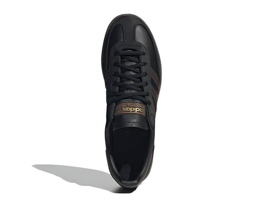 Buty sportowe do piłki ręcznej z ciemno brązowego zamszu