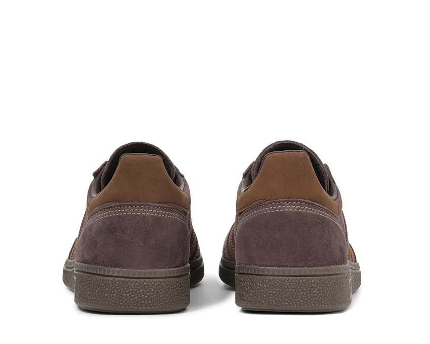 Buty sportowe do piłki ręcznej w kolorze ciemno brązowym