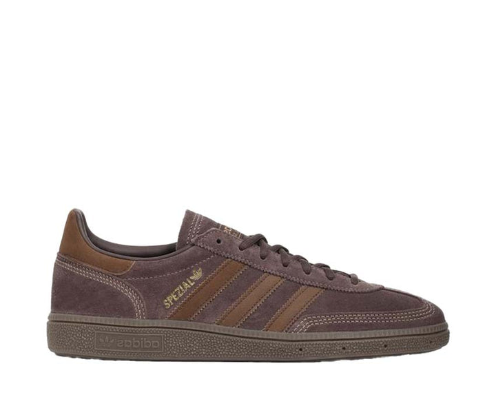 Buty sportowe do piłki ręcznej w kolorze ciemno brązowym