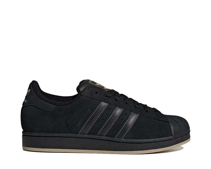 Klasyczne sportowe buty skórzane w czarnym kolorze