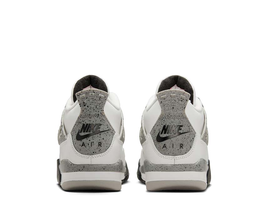 Retro buty sportowe dla chłopców, model biały z detalami w kolorze cementu