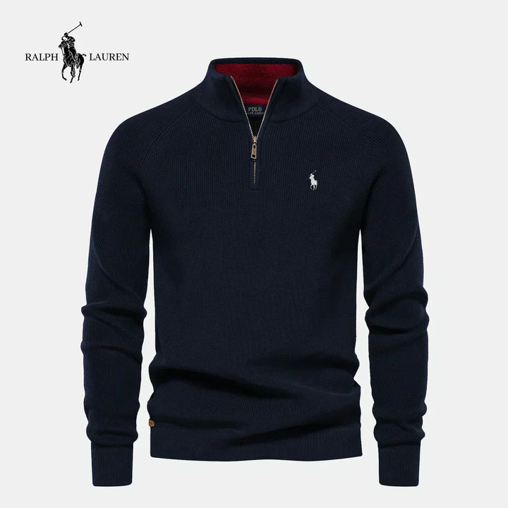 Sweter z Pół-Zipem