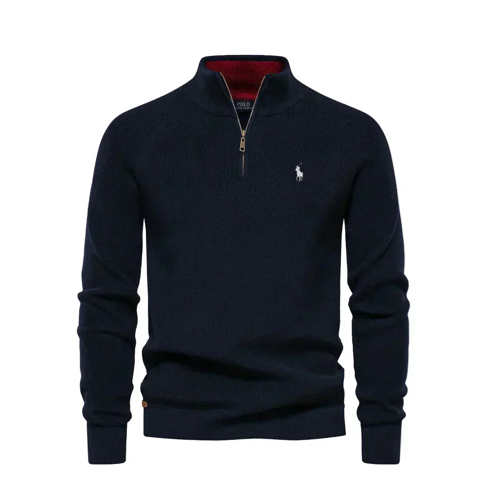 Ralph Lauren | Sweter z zamkiem na pół Black Friday -70% ZNIŻKI