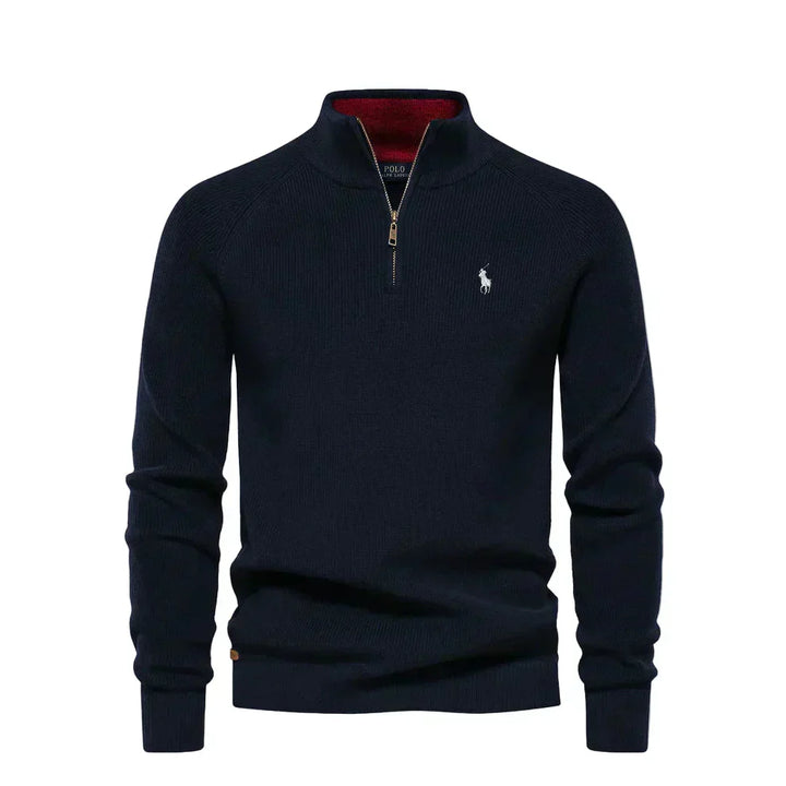 Ralph Lauren | Sweter z zamkiem na pół Black Friday -70% ZNIŻKI