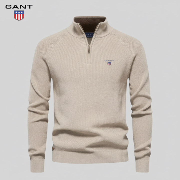 GANT™ Sweter Premium z Pół-Zipem
