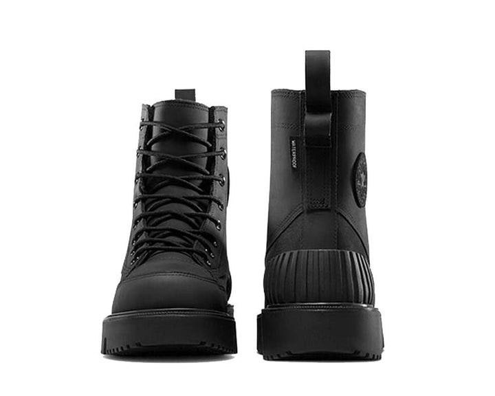 Wysokie Buty Wytrzymałe z Czarnej Tkaniny