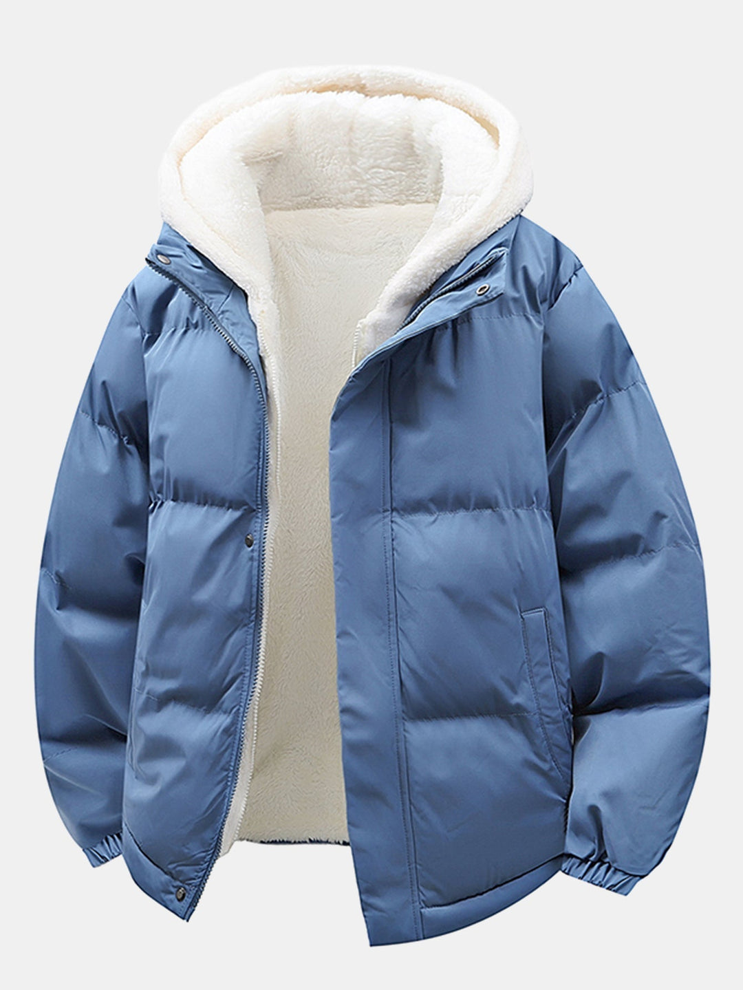 Kurtka Puffer z Kapturem Teddy 2 w 1