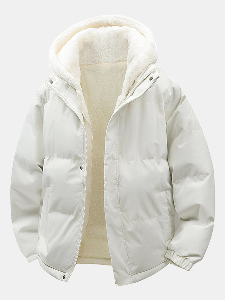 Kurtka Puffer z Kapturem Teddy 2 w 1