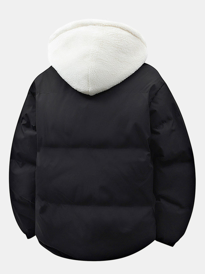 Kurtka Puffer z Kapturem Teddy 2 w 1