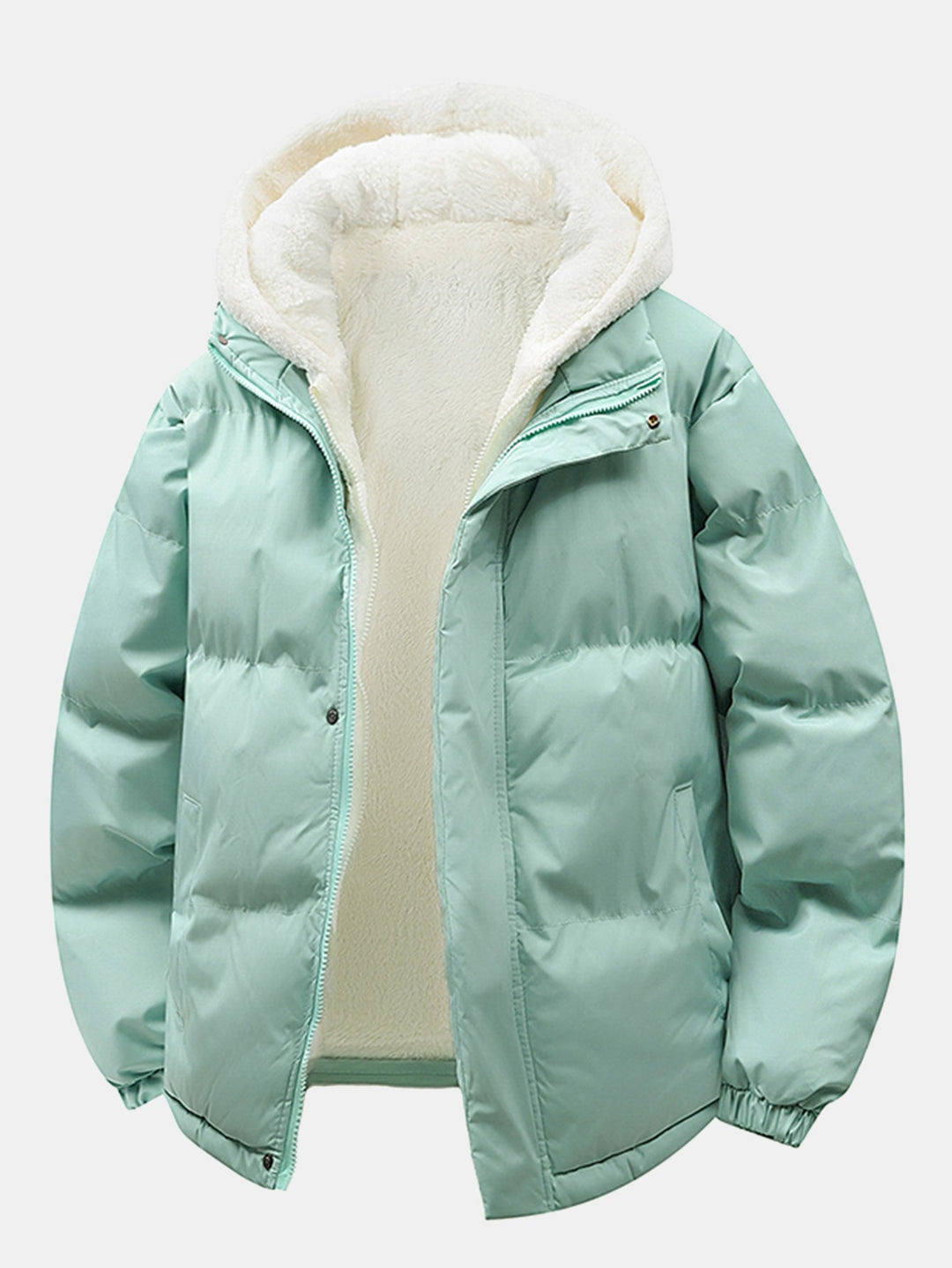Kurtka Puffer z Kapturem Teddy 2 w 1