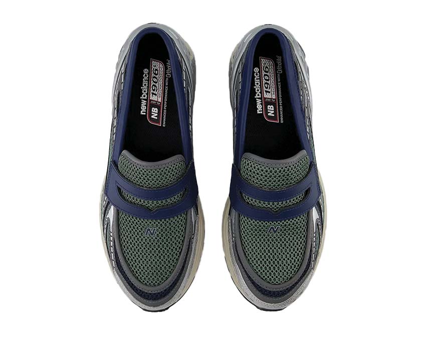Buty do biegania w ciemnozielonym odcieniu 1906L
