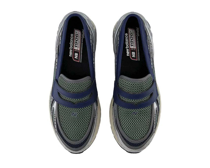 Buty do biegania w ciemnozielonym odcieniu 1906L