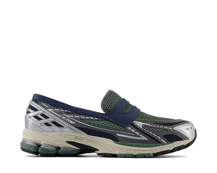 Buty do biegania w ciemnozielonym odcieniu 1906L