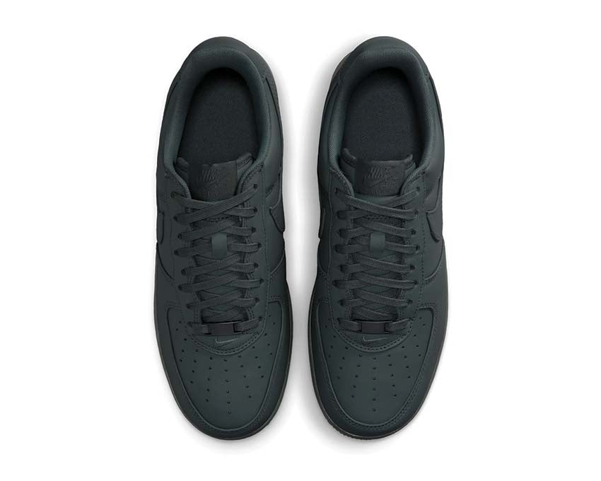 Niskie buty retro ze szarej skóry