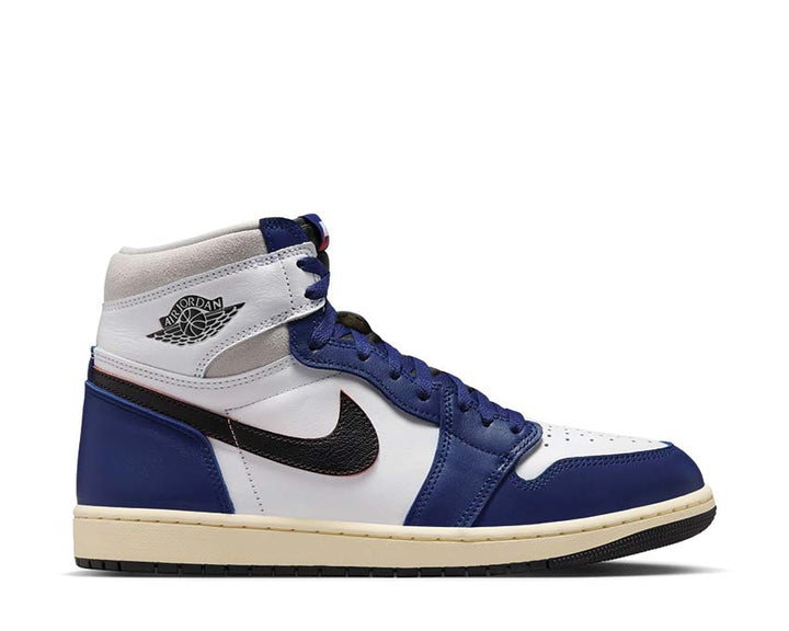 Wysokie retro sneakersy skórzane z ekskluzywnym designem