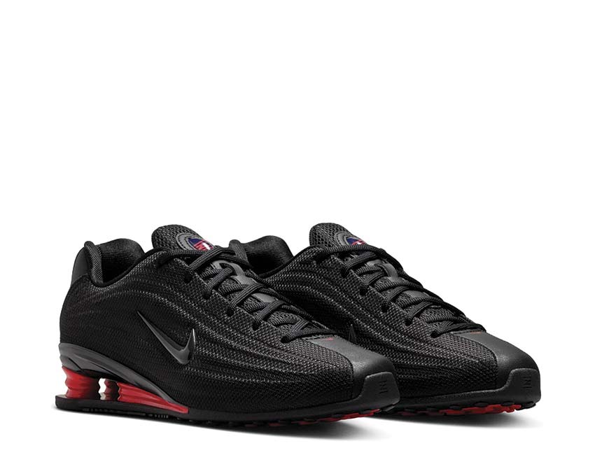 Czarne amortyzowane buty sportowe męskie