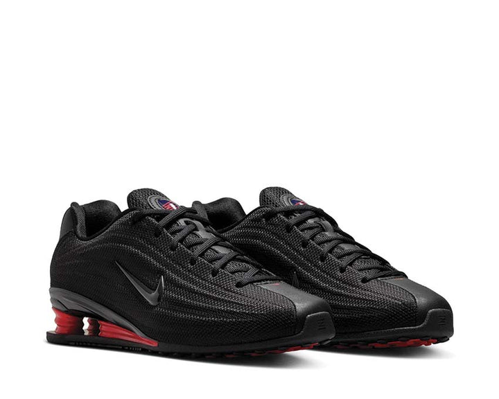 Czarne amortyzowane buty sportowe męskie