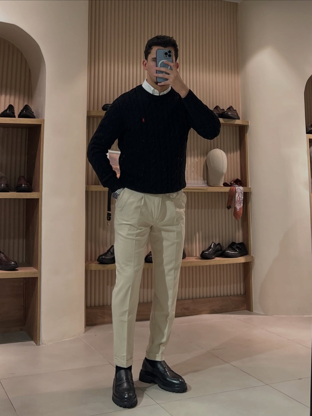 Sweter Ralph Lauren w klasycznym splocie