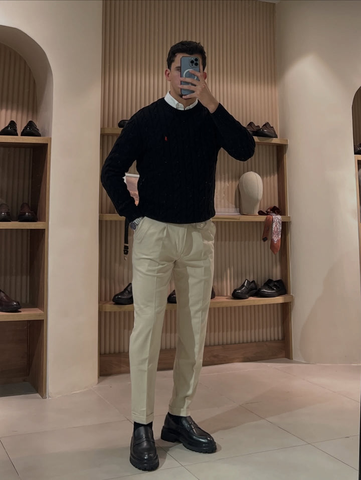 Sweter Ralph Lauren w klasycznym splocie