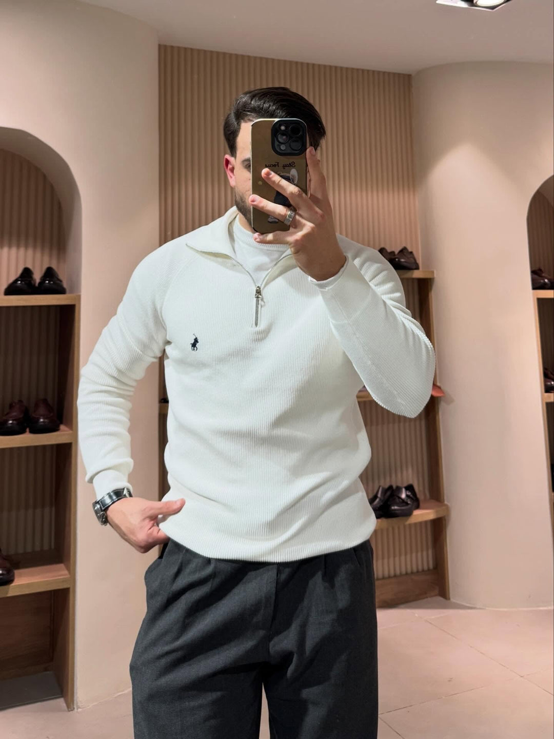 Sweter Ralph Lauren Classic Quarter-Zip