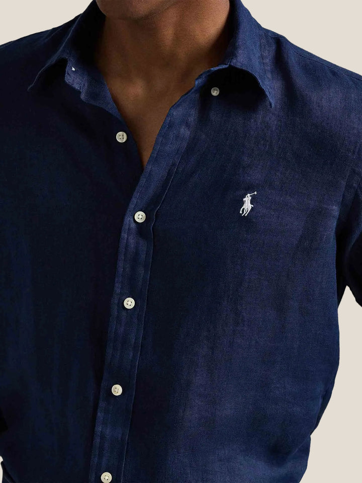 Polo Ralph Lauren - Męska koszula sportowa z długim rękawem