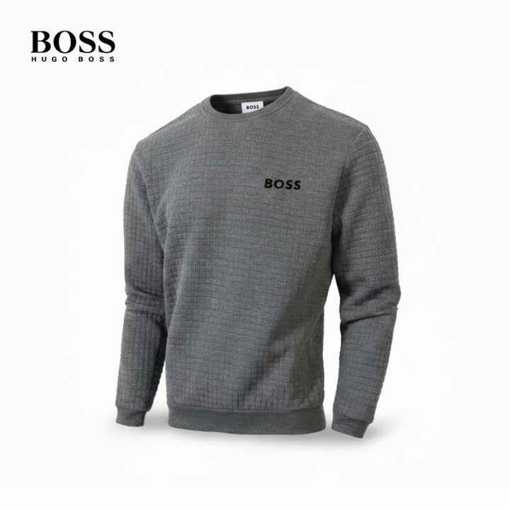 Sweter z pikowanej dzianiny Wintercraft