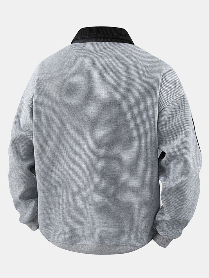 CK™ Sweter z kontrastowym zamkiem