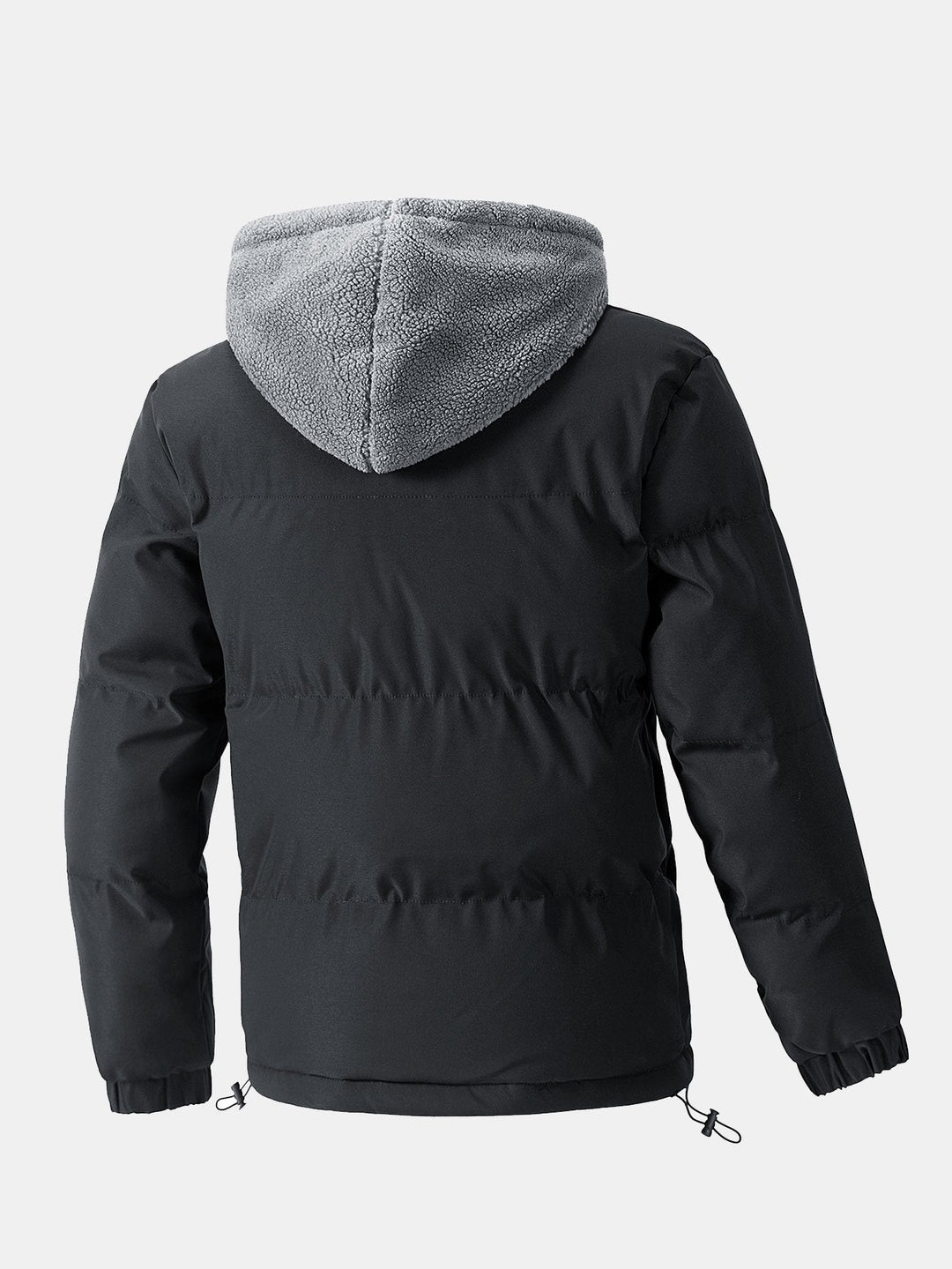 Kurtka Puffer z Kapturem Teddy 2 w 1