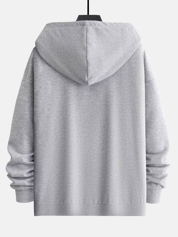 Bluza z zamkiem Relax Fit