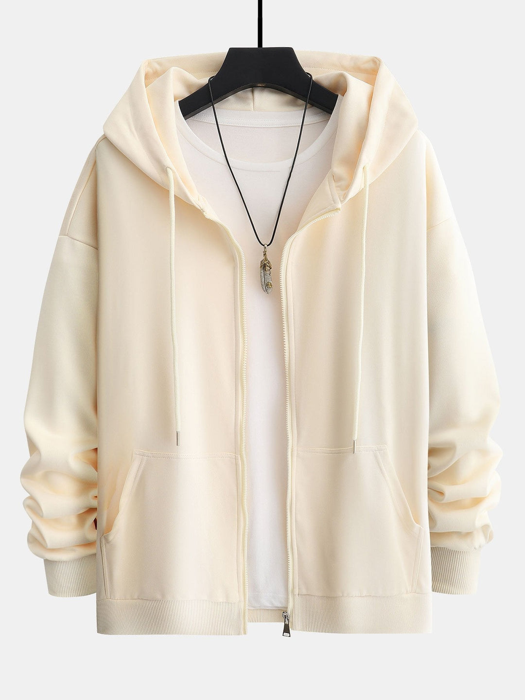 Bluza z zamkiem Relax Fit