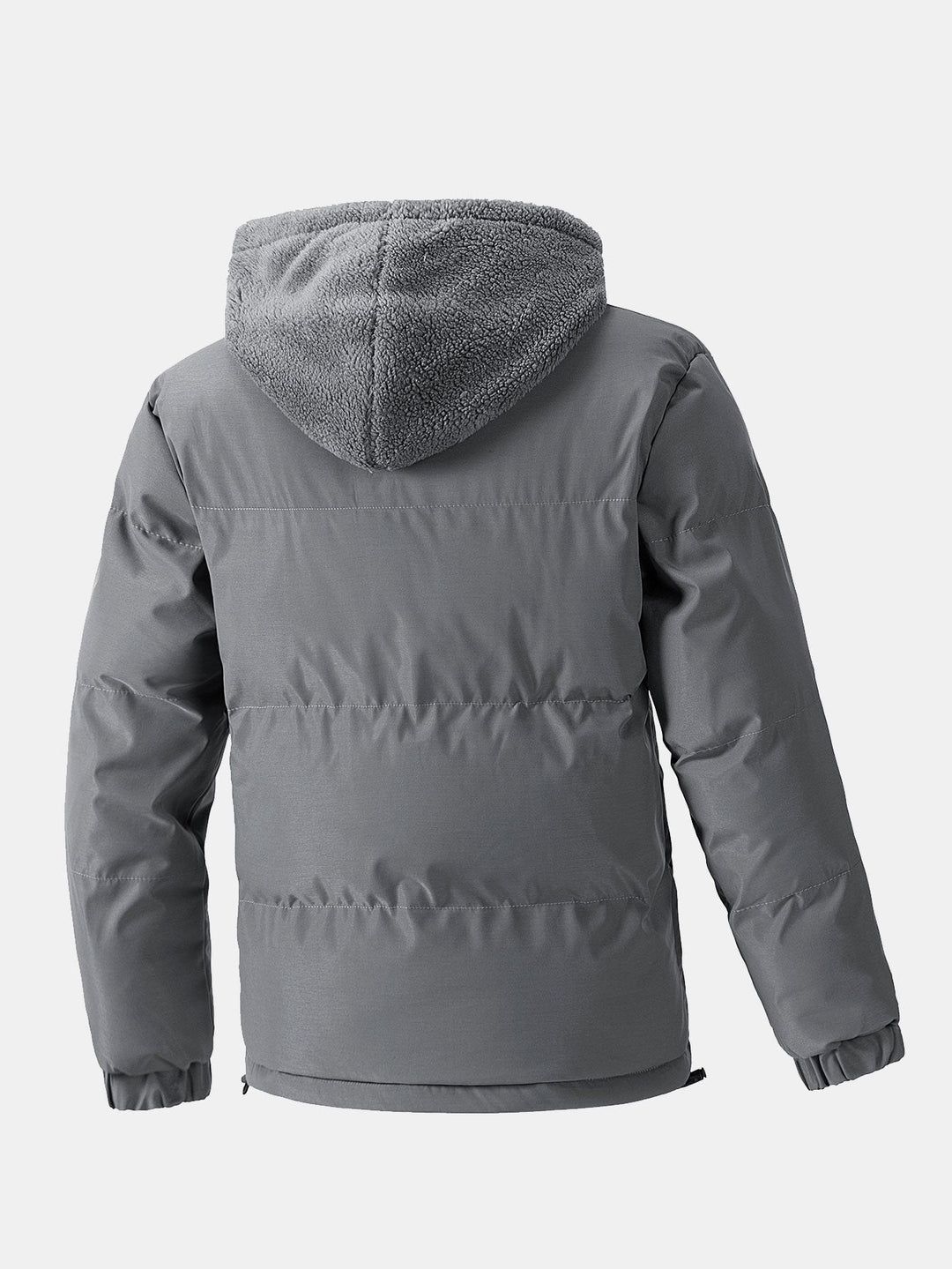 Kurtka Puffer z Kapturem Teddy 2 w 1