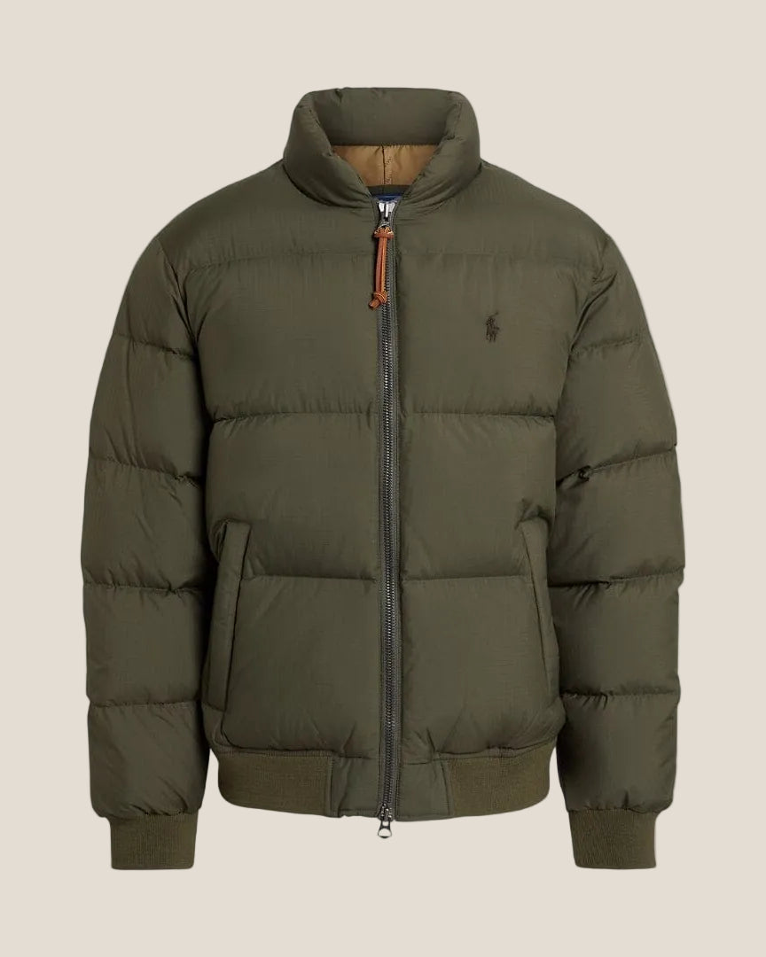 Kurtka puchowa Ralph Lauren z teksturowanego ripstopu