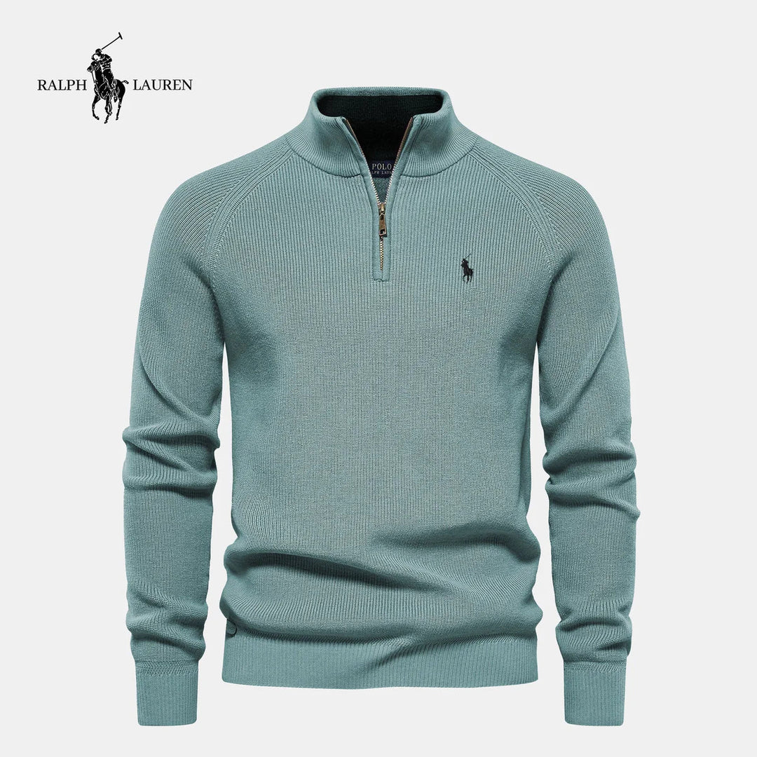 Sweter z Pół-Zipem