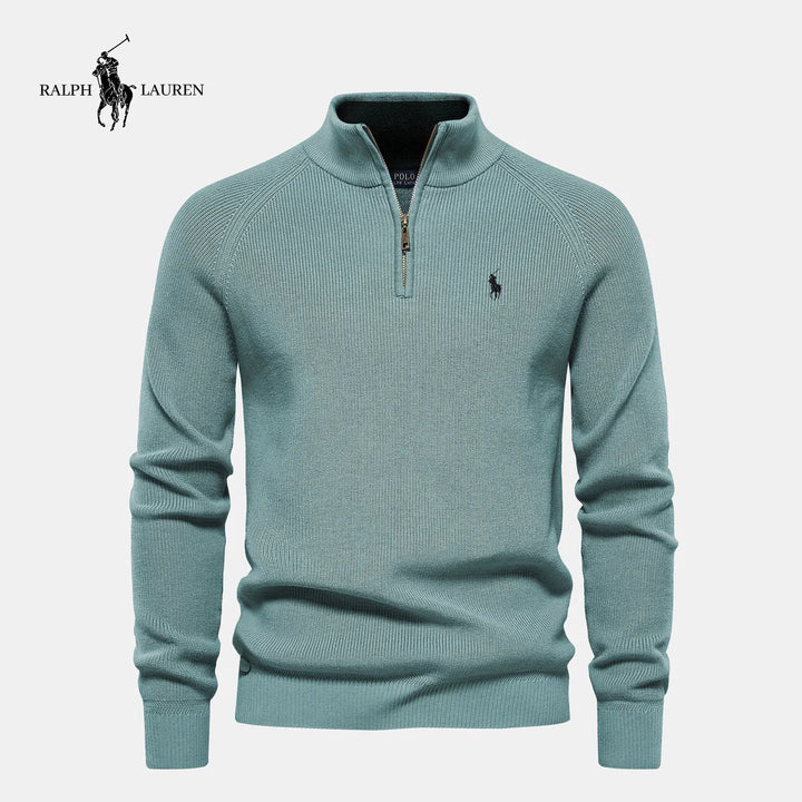 Sweter z Pół-Zipem