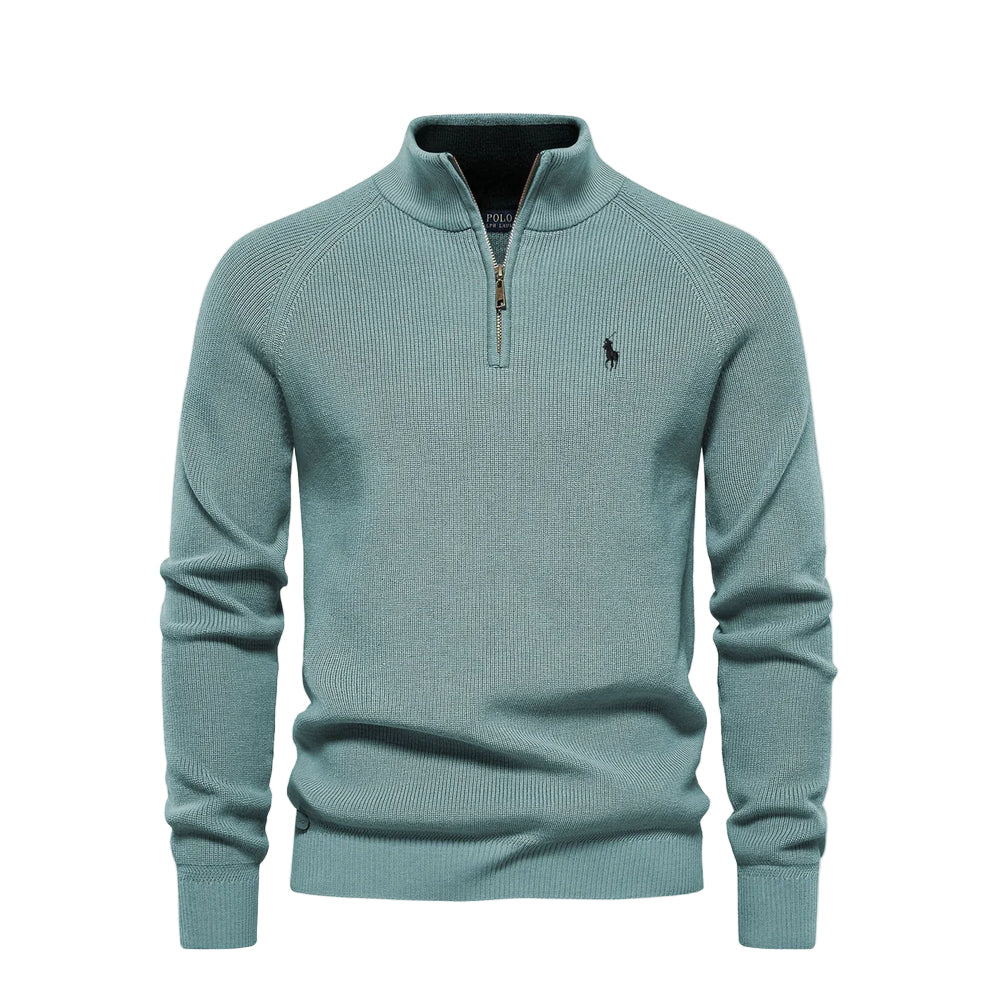 Ralph Lauren | Sweter z zamkiem na pół Black Friday -70% ZNIŻKI